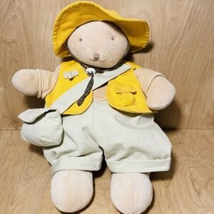 Casa Barrera Adventure Bear Backpack For Toddlers‎ Soft Cotton